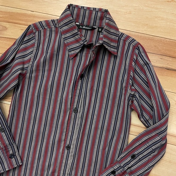 La Miniatura Mod Retro Stripe Shirt - Picture 3 of 4